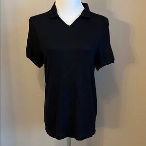⭐️⭐️PICK 5 / $20 Zara Women's Classic Black Polo Shirt Medium